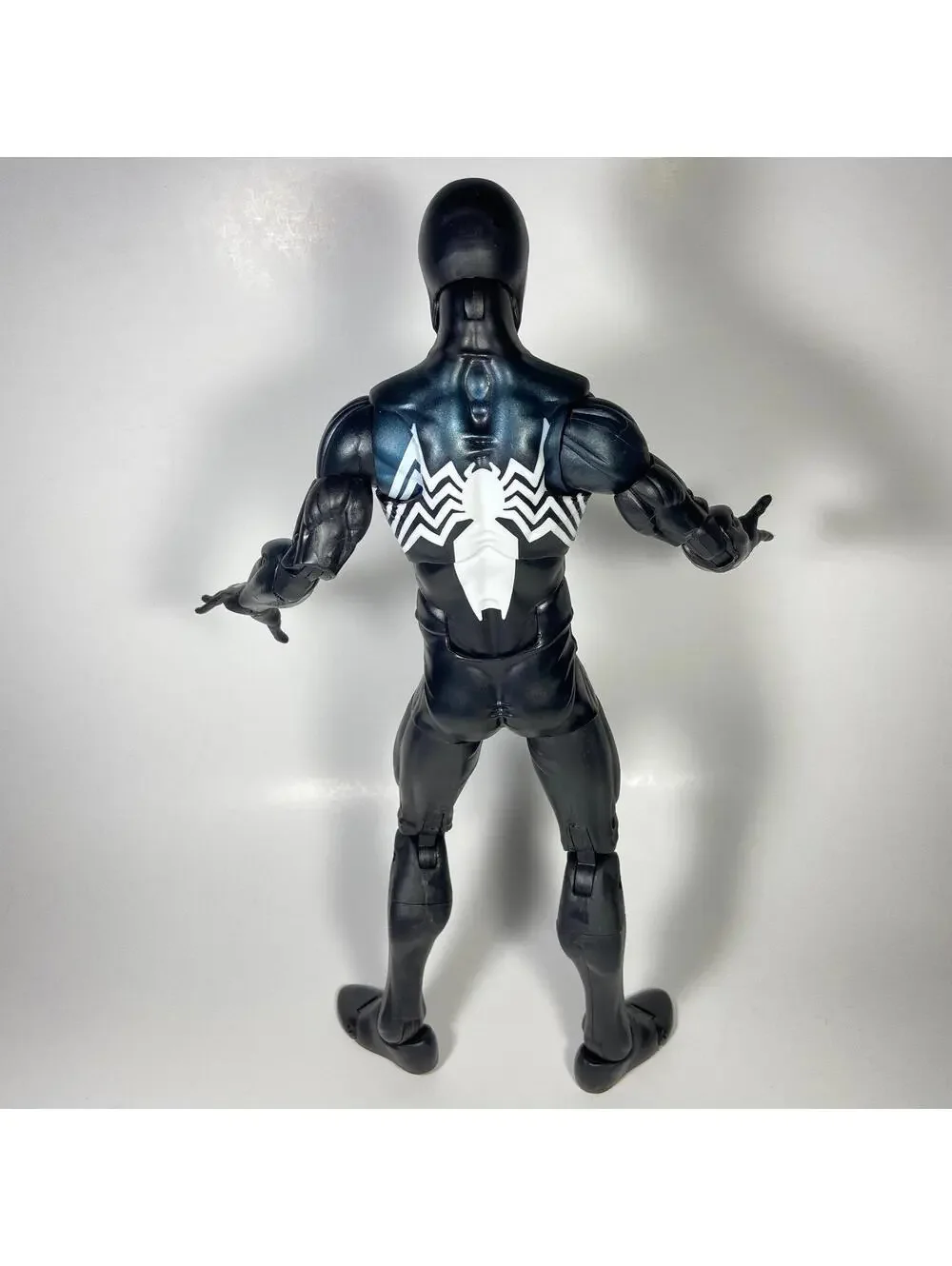 12” Scale 2016 Hasbro Marvel Legends Black Symbiote Spider-Man Figure - COMPLETE